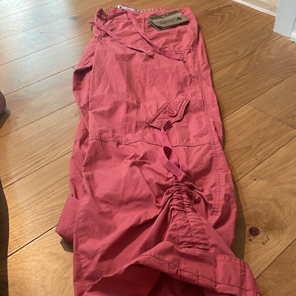Colombia Hampton Shores Pant  size 10 coral pink.